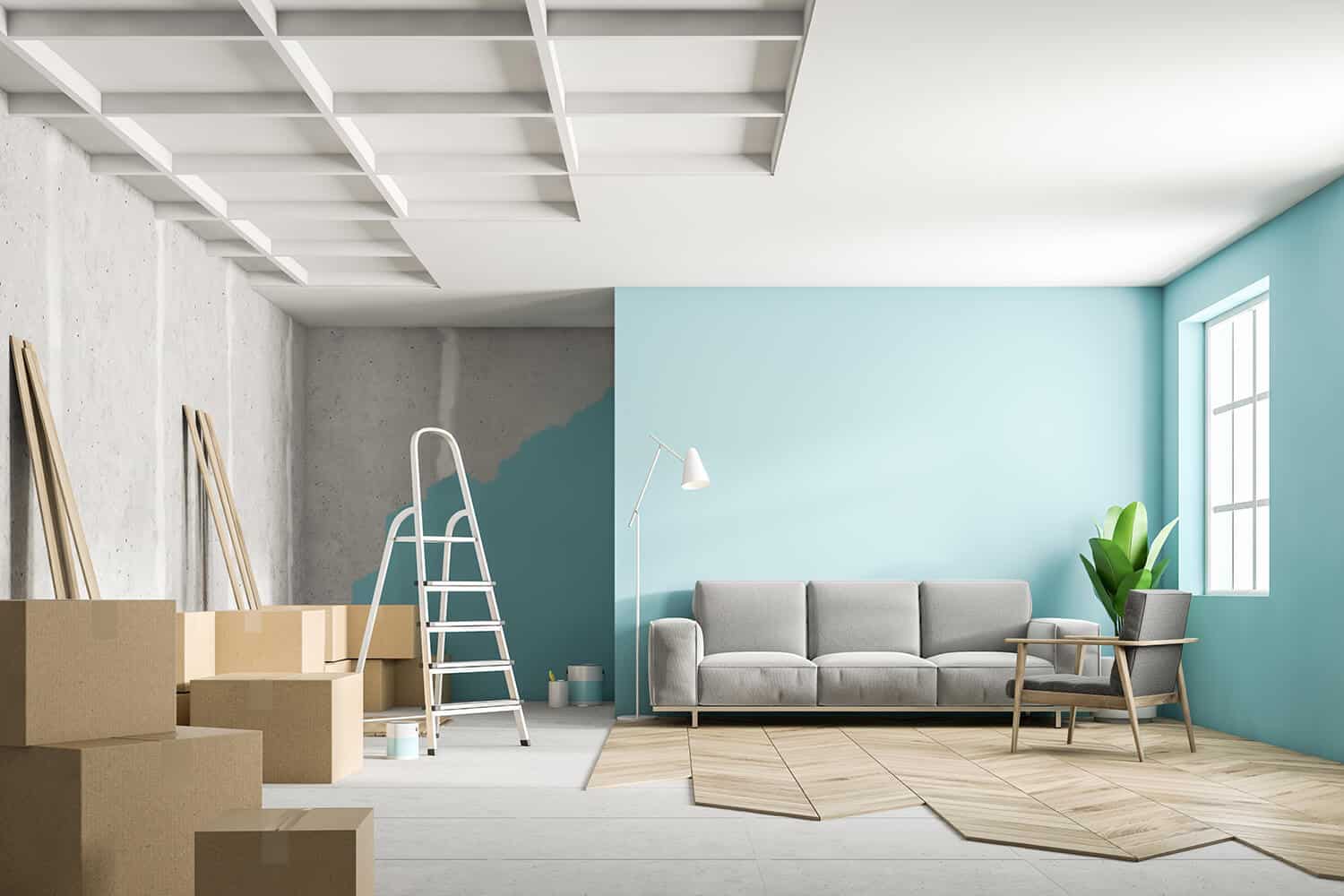 Preparing my house for a painter and decorator Preparing my house for a painter and decorator