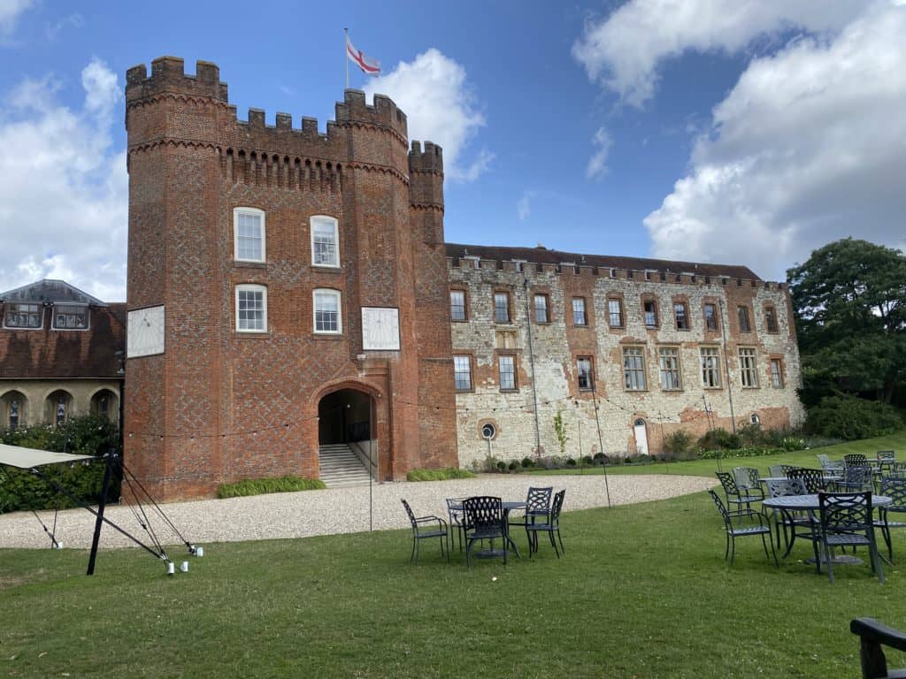 Farnham Castle external windows 2 Painting and decorating services | Farnham Castle