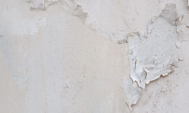 peeling paint on house exterior